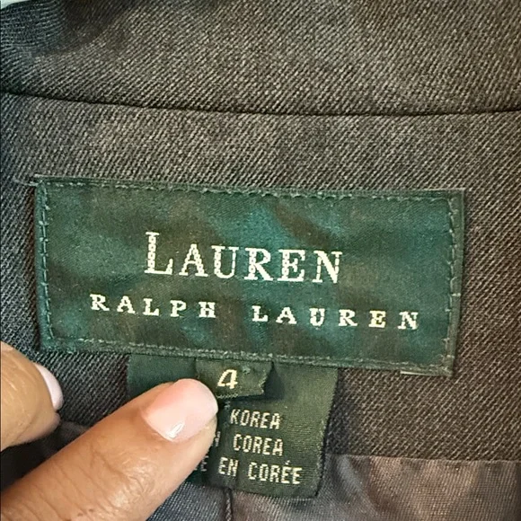 Ralph Lauren Gray Blazer - Picture 2 of 3